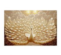 Puzzle 4000 pezzi Animale, Puzzle 4000 pezzi Adulti, Gioco Educativo Fai Da Te con Scatola Regalo per Adulti, Legno Spesso e Resistente, Impegnativi Rompecapo, Idea Regalo Donne e Uomini,(Pavone) X-41