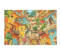 Puzzle 4000 Pezzi Anime, Puzzle Adulti Pianta in Legno, 141x87cm -1153