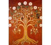 Puzzle 4000 Pezzi Arte per Adulti e Ragazzi, Puzzle Fiore in Legno Adulti, Idea Regalo Jigsaw Albero per Gioco Familiare, Lettere sul retro Jigsaw, per Decorazione la Casa Regalo 141.5x87.5cm g-805