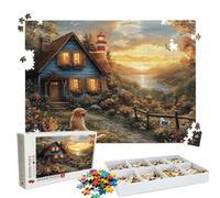Puzzle 4000 Pezzi cane cabina, Puzzle 4000 Pièces Challenge Impossible, Puzzles 141.5x87.5 cm Taglia Grande Adulti, Giochi Educativo per Famiglie, Regalo Puzzles Classici, Decorazioni Casa W3H-868