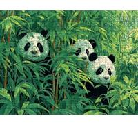 Puzzle 4000 Pezzi, Carino Panda 3D Puzzle per Adulti Impegnativo, Educa Puzzles Artistico, Divertente E Stimolante Puzzles Decorativo per La Famiglia, Come Regalo e Decorazione Pareti R6KH-495