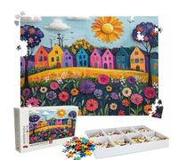 Puzzle 4000 Pezzi casa Aiuola, Puzzle 4000 Pièces Challenge Impossible, Puzzles 141.5x87.5 cm Taglia Grande Adulti, Giochi Educativo per Famiglie, Regalo Puzzles Classici, Decorazioni Casa W3H-851