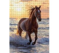 Puzzle 4000 Pezzi, Cavalli Da Surf 3D Puzzle per Adulti Impegnativo, Educa Puzzles Artistico, Divertente E Stimolante Puzzles Decorativo per La Famiglia, Regalo e Decorazione Pareti DX0YL6-150