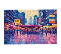 Puzzle 4000 Pezzi Città, Puzzle Astratto Puzzles in Legno Dimensione Di 141x87cm, Classici Sfide Divertenti Intrattenimento Creativo, Divertimento Confezione di Alta Qualità Regalo Uomo e Donna -2242