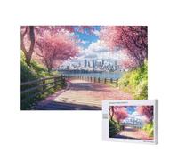 Puzzle 4000 Pezzi Città Puzzle Paesaggio Grandi Dimensioni per Adulti Con Scatola di Imballaggio e Immagini di Riferimento,Divertenti Giochi per Tutta la Famiglia,Come Regalo per Amici e Amanti 2T-740