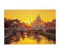 Puzzle 4000 Pezzi Città, Puzzle Tramonto Puzzles in Legno Dimensione Di 141x87cm, Classici Sfide Divertenti Intrattenimento Creativo, Divertimento Confezione di Alta Qualità Regalo Uomo e Donna -2468
