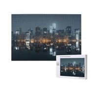 Puzzle 4000 Pezzi Città Puzzle Vista notturna Grandi Dimensioni per Adulti Con Scatola di Imballaggio e Immagini di Riferimento,Divertenti Giochi per Tutta la Famiglia,Come Regalo per Amici 2T-861