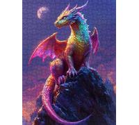 Puzzle 4000 Pezzi Dinosauri Colorati 3D Puzzle per Adulti Impegnativo, Educa Puzzles Artistico, Divertente E Stimolante Puzzles Decorativo per La Famiglia, Regalo e Decorazione Pareti BXHZW6-104