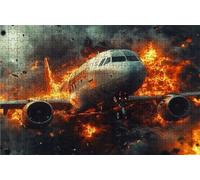 Puzzle 4000 Pezzi, Guerra Puzzle 4000 Pezzi per Adulti, Giochi di Puzzles Aereo Legno per Tutta la Famiglia, DIY Puzzles per Quadri Moderni Soggiorno Regalo Donna Uomo Festival 140x90CM RXPT-5280