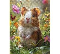 Puzzle 4000 Pezzi Hamster Fiore Farfalla 3D Puzzle per Adulti Impegnativo, Educa Puzzles Artistico, Divertente E Stimolante Puzzles Decorativo per La Famiglia, Regalo e Decorazione Pareti BXHZW6-129