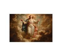 Puzzle 4000 Pezzi Maria Puzzle 4000 Pezzi Adulti Donna, Puzzles Legno con Scatola di Carta Colorata e Borsa a Rete Portatile, Puzzles Classici per Decorazioni Parete Regalo Donna 90x140 Cm LZPT-02366