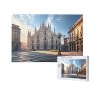 Puzzle 4000 Pezzi Milano Puzzle Chiesa Grandi Dimensioni per Adulti Con Scatola di Imballaggio e Immagini di Riferimento, Divertenti Giochi per Tutta la Famiglia, Come Regalo per Amici e Amanti 2T-644