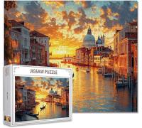 Puzzle 4000 Pezzi paesaggio Puzzle Adulti Difficili Impossibili Legno Arte Jigsaw Sviluppa La Coordinazione Occhio-Mano Con Poster Incluso, Compact Box Idea Regalo Uomo e Donna 87.5x141.5cm M-15