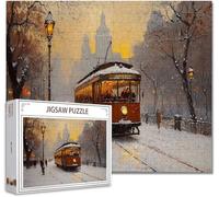 Puzzle 4000 Pezzi paesaggio Puzzle Adulti Difficili Impossibili Legno Arte Jigsaw Sviluppa La Coordinazione Occhio-Mano Con Poster Incluso, Compact Box Idea Regalo Uomo e Donna 87.5x141.5cm H-11