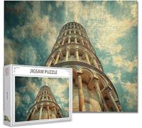 Puzzle 4000 Pezzi paesaggio Puzzle Grandi Adulti Difficili Impossibili Legno Arte Jigsaw Sviluppa La Coordinazione Occhio-Mano Con Poster Incluso, Compact Box Idea Regalo Uomo e Donna 87.5x141.5cm J-0