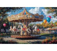 Puzzle 4000 Pezzi, Palloncino Puzzle 4000 Pezzi per Adulti, Giochi di Puzzles Giostra Legno per Tutta la Famiglia, DIY Puzzles per Quadri Moderni Soggiorno Regalo Donna Uomo 140 x 90 CM RXPT-614