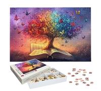 Puzzle 4000 Pezzi per Adulti Bambini, Puzzle Magia in Legno per Adulti, Puzzles Libri Impegnativi, Giochi Educativo per Famiglie, Rompecapo con Scatola per Decorazioni Casa, Regalo Donna e Uomo, -6942