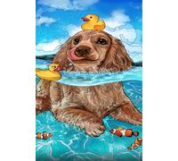 Puzzle 4000 Pezzi per Adulti, Oceano Anatre Cani, Rompicapo Classico per Passatempo e Relax, Splendida Decorazione per Pareti e Idea Regalo