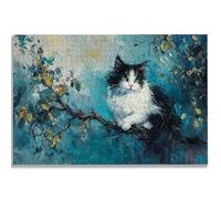 Puzzle 4000 Pezzi per Adulti, Puzzle Gatto4000 Pezzi Arte per Adulti e Ragazzi, Misura: 140x87 cm, Puzzles Gotico in Legno Impegnativi, Puzzles per Idea Regalo Donna e Uomo, Decorazioni Casa, -2094