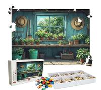 Puzzle 4000 Pezzi pianta Camera, Puzzle 4000 Pièces Challenge Impossible, Puzzles 141.5x87.5 cm Taglia Grande Adulti, Giochi Educativo per Famiglie, Regalo Puzzles Classici, Decorazioni Casa W3H-487