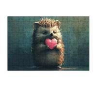 Puzzle 4000 Pezzi, Puzzle Riccio, Puzzles in Legno con Compact Box Tema Cuore, Puzzles Classico per Adulti e Tutta la Famiglie, Divertimento, Idea Creativo Regalo Uomo Regalo Donna, Decorazione -1383