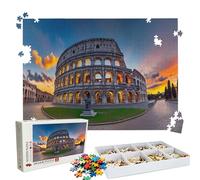 Puzzle 4000 Pezzi Roma Colosseo, Puzzle 4000 Pièces Challenge Impossible, Puzzles 141.5x87.5 cm Taglia Grande Adulti, Giochi Educativo per Famiglie, Regalo Puzzles Classici, Decorazioni Casa W3H-15