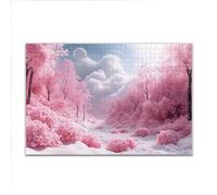 Puzzle 4000 Pezzi Rosa Albero Puzzle Grandi Dimensioni per Adulti 140 x 87cm, Adulti Difficili Impossible Giochi, Rilassamento e Intelligence, Jigsaw Personalizzato Regalo per Maschio e Femmina P-1