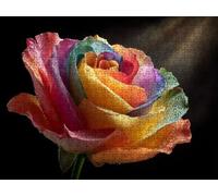 Puzzle 4000 Pezzi, Rosa Colore 3D Puzzle per Adulti Impegnativo, Educa Puzzles Artistico, Divertente E Stimolante Puzzles Decorativo per La Famiglia, Come Regalo e Decorazione Pareti R6KH-591