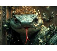Puzzle 4000 Pezzi Serpente Puzzle Animale Jigsaw Adulti Legno Classici Impossibili DIY Gioco da Sfida, Stampa di Alta Qualità jigsaws，per la Casa di vertimento In Famiglia Adolescenti Regalo U-337