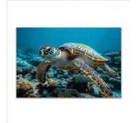 Puzzle 4000 Pezzi Tartarughe marine Animale Puzzle Grandi Dimensioni per Adulti 140 x 87cm, Difficili Impossible Giochi, Rilassamento e Intelligence, Jigsaw Personalizzato per Maschio e Femmina Q-0
