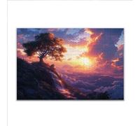 Puzzle 4000 Pezzi Tramonto Paesaggio Puzzle Grandi Dimensioni per Adulti 140 x 87cm, Adulti Difficili Impossible Giochi, Rilassamento e Intelligence, Jigsaw Personalizzato per Maschio e Femmina W-3