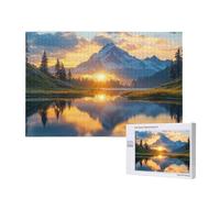 Puzzle 4000 Pezzi Tramonto Puzzle Oceano Grandi Dimensioni per Adulti Con Scatola di Imballaggio e Immagini di Riferimento,Divertenti Giochi per Tutta la Famiglia,Come Regalo per Amici e Amanti 2T-617