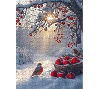 Puzzle 4000 Pezzi, Uccello Frutta 3D Puzzle per Adulti Impegnativo, Educa Puzzles Artistico, Divertente E Stimolante Puzzles Decorativo per La Famiglia, Regalo e Decorazione Pareti DX0YL6-860