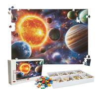 Puzzle 4000 Pezzi universo stella, Puzzle 4000 Pièces Challenge Impossible, Puzzles 141.5x87.5 cm Taglia Grande Adulti, Giochi Educativo per Famiglie, Puzzles Classici, Decorazioni Casa W3H-439