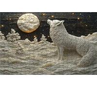 Puzzle 4000 Pezzi Wolf Puzzle 4000 Pezzi Legno per Adulti Cielo Stellato, Splendidamente Confezionato in Una Scatola di Cartone, Trasportabile in Una Borsa a Rete per Regalo Donna 140x90cm RXPT-9735