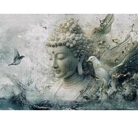 Puzzle 4000 Pezzi Zen Puzzle Adulti Sfida Impossibili Jigsaws Animale Classica 3D Pattern Art Jigsaws per Divertimento Adulti e Bambina, Gioco Familiare, Festa Aziendale, Amore e Amico 141x87cm C-866
