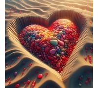 Puzzle 48 Pezzi per Adulti Ciottoli Deserto Puzzle impossibile Gioco Antistress Sfida Difficile Puzzles per Adulti 48 Pezzi 20x20 cm