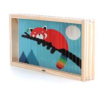 Puzzle 4D in legno Animali di Vilac