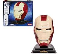 4d build, kit di modellismo per puzzle 3d marvel iron man da 96 pezzi con supporto | elmo di iron man decorativo da tavolo | giocattoli da costruzione | puzzle 3d per adulti e ragazzi dai 12 anni in su