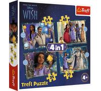 Puzzle 4in1 DISNEY Wish - desideri esauditi