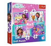 Puzzle 4in1 Gabby’s Dollhouse - avventura