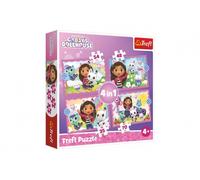 Puzzle 4in1 La Casa di Gattina Gabi 4+
