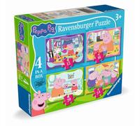 Puzzle 4v1 Peppa Pig