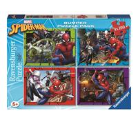 Puzzle 4x100 Bumper Pack - Spider-Man 1 St