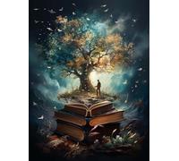 Puzzle 50 Pezzi, Albero Sogni Puzzles 35x25 cm, Gioco Educativo Stimolante Rilassamento 50 Pezzi Puzzle per Adulti