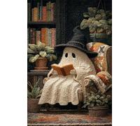 Puzzle 50 Pezzi Fantasma Dello Scaffale, Puzzle Giocattolo Decompressivo Intellettuale Educativo Divertente Gioco per Famiglie, Puzzles per Adulti 50 Pezzi 35 x 25 cm