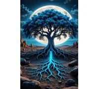 Puzzle 50 Pezzi per Adulti, Albero della Vita Lunare, Rompicapo Classico per Passatempo e Relax, Splendida Decorazione per Pareti e Idea Regalo