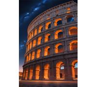 Puzzle 50 Pezzi, Puzzle per Adulti Architettura Vintage 35x25 cm, Impossibile Difficile Puzzles Impegnativo Come Regalo e Decorazione per Pareti