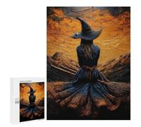 Puzzle 500 PCS Enchanted Witch's Journey -1 Puzzle Per Adolescenti Migliorano La Memoria Difficili E Stimolanti Rompicapo Giochi Per Famiglie 500 PCS