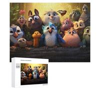 Puzzle 500 PCS Per Adolescenti Birds in The Forest Puzzle Per Adulti Giochi Rilassanti Perfetto Per Decorare E Regalare A Tutta La Famiglia 500 PCS